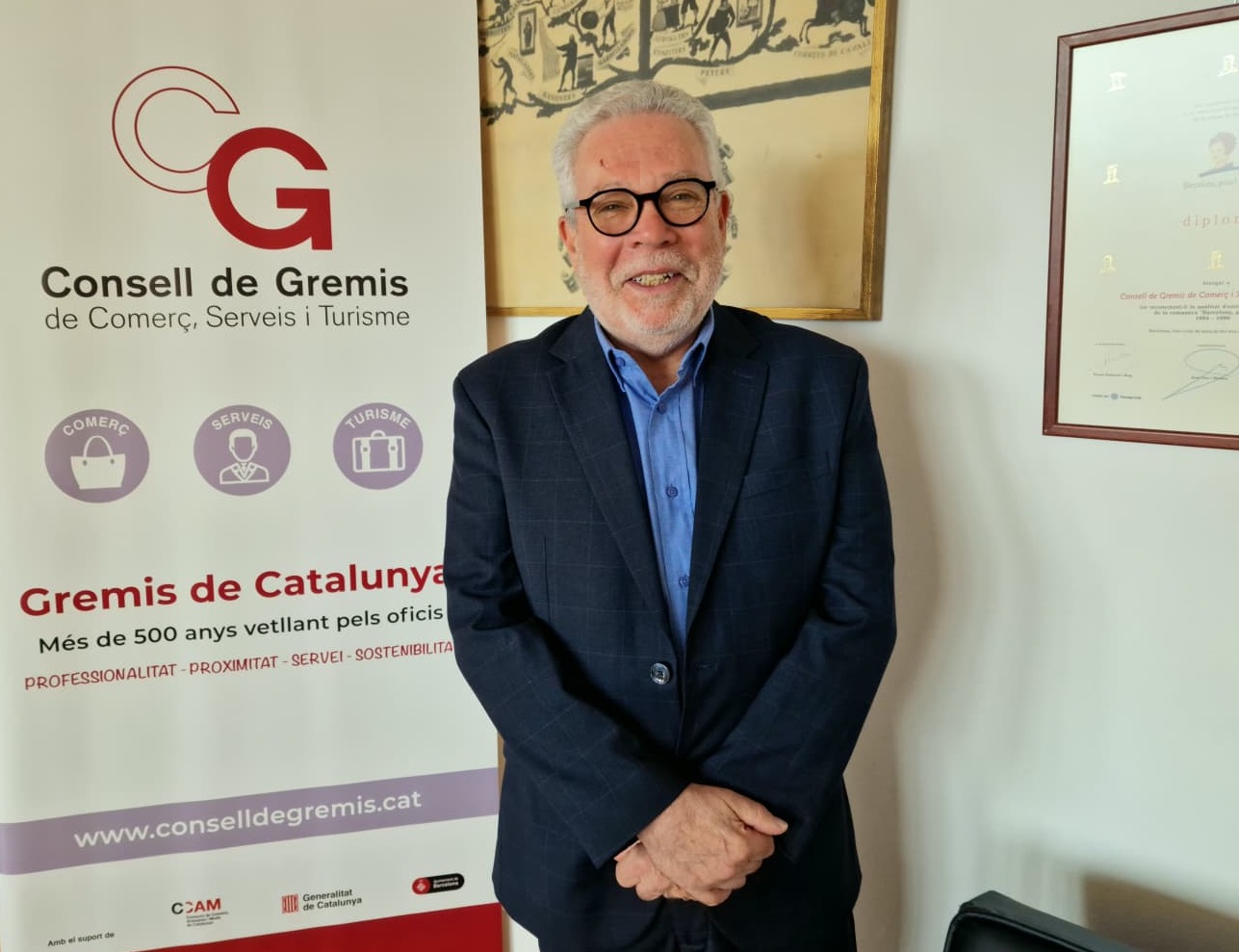 Joan Guillén, president dels Gremis de Catalunya per als propers 4 anys